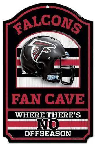 Atlanta Falcons 11x17 Wood Sign Fan Cave Decor Artwork - ToylandEU™