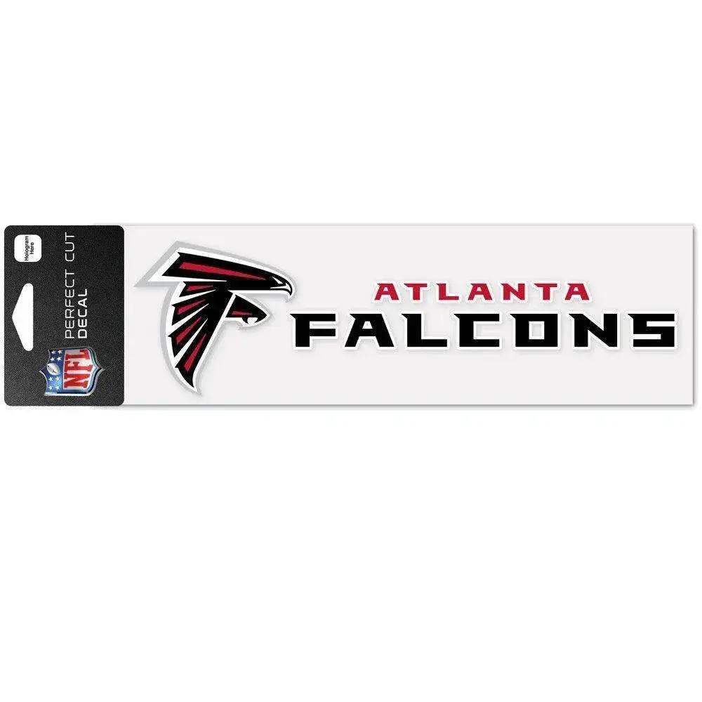Atlanta Falcons 3x10 Perfect Cut Wordmark Vinyl Decal - ToylandEU™