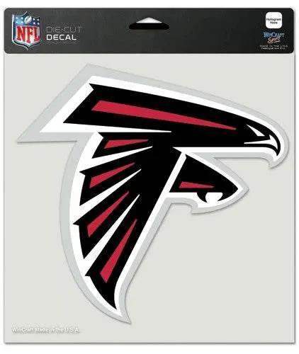 Atlanta Falcons Decal 8x8 Die Cut Color - ToylandEU™