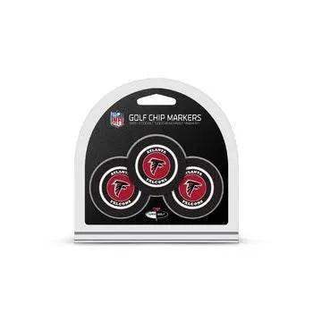 Atlanta Falcons Golf Chip 3 Pack Magnetic Markers Set - ToylandEU™