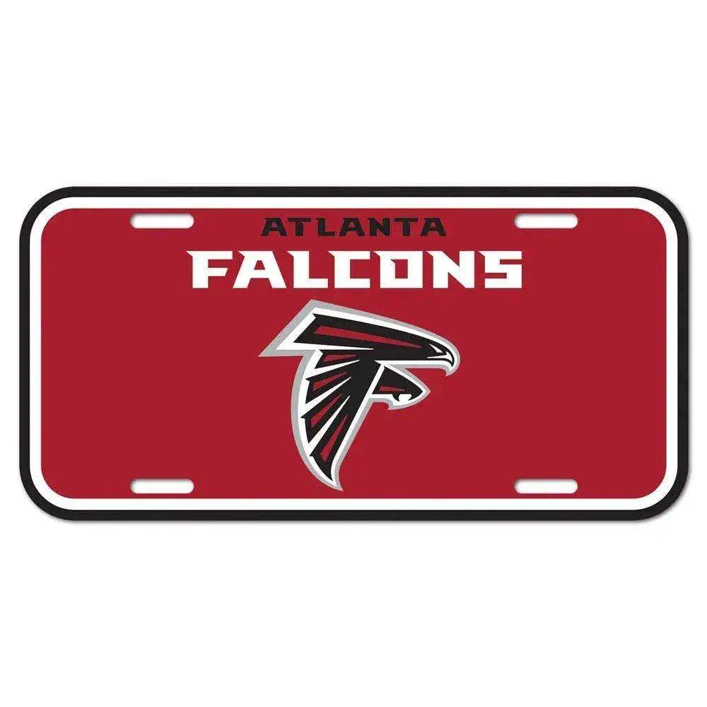 Atlanta Falcons License Plate Plastic Officially Licensed - ToylandEU™