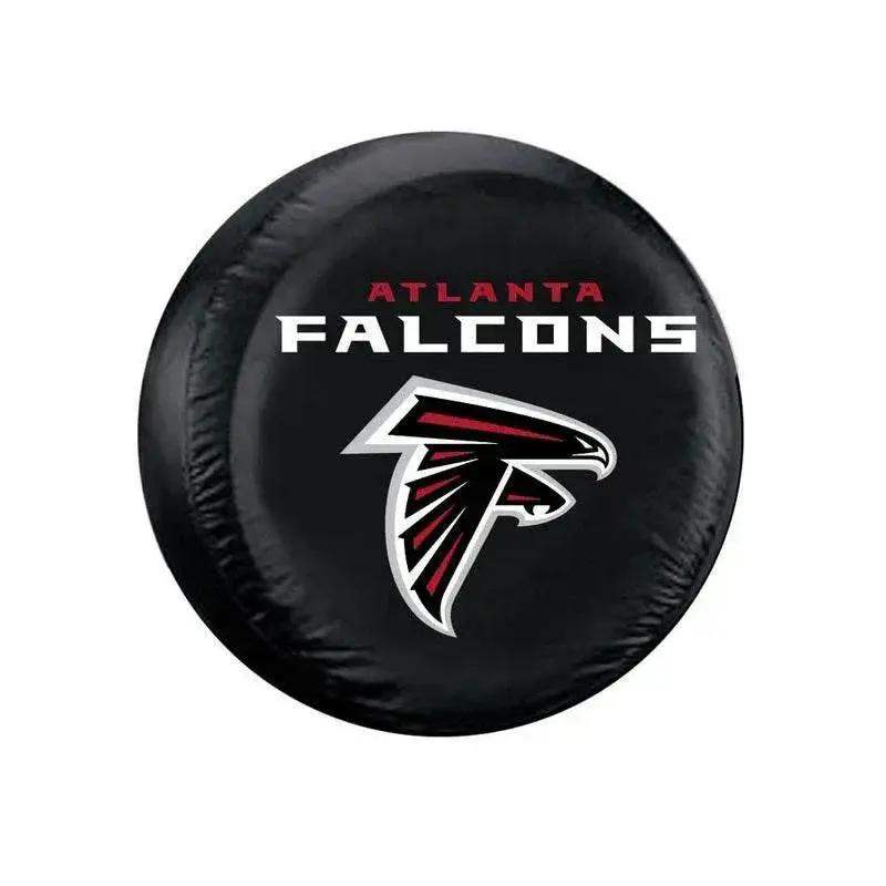 Atlanta Falcons Tire Cover Black Standard Size 27 To 29 - ToylandEU™