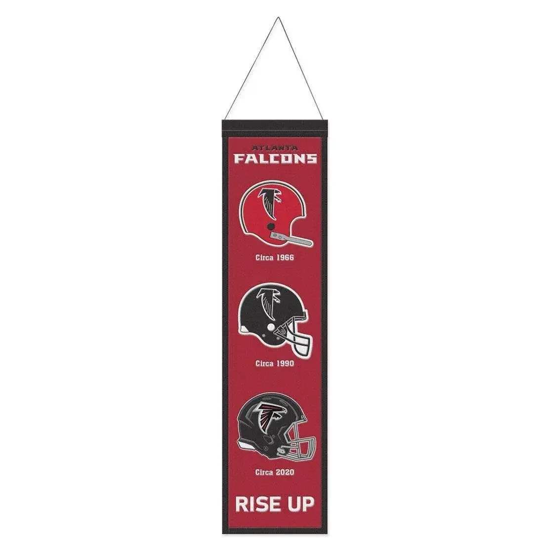 Atlanta Falcons Wool Banner 8x32 Heritage Evolution Design - ToylandEU™