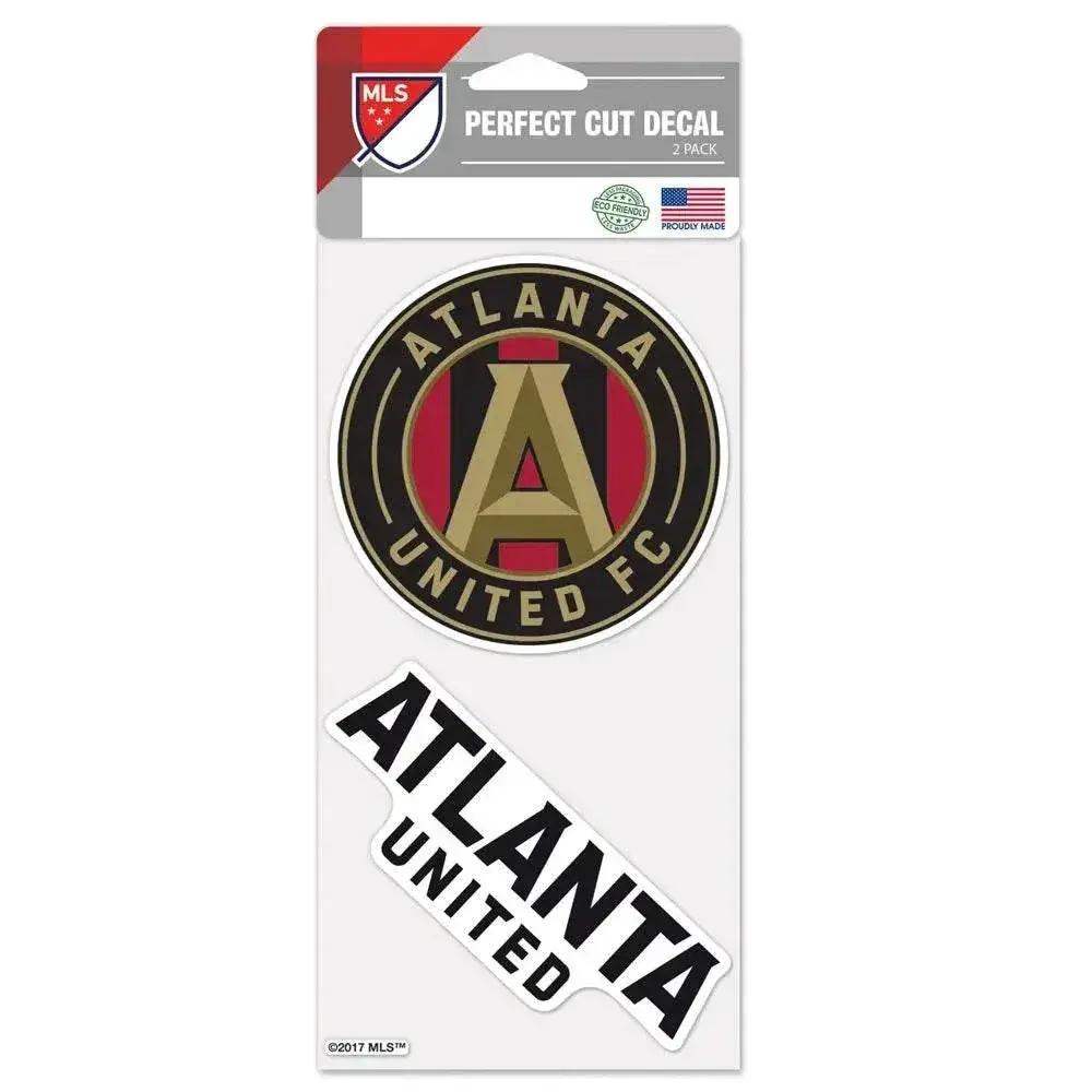 Atlanta United 4x4 Decal Set of 2 Outdoor Vinyl Weatherproof - ToylandEU™