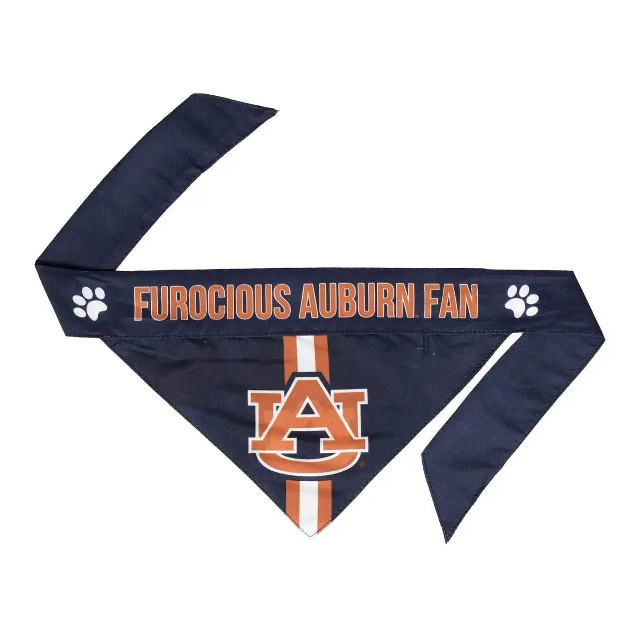 Auburn Tigers Pet Bandanna Size S Reversible Team Logo - ToylandEU
