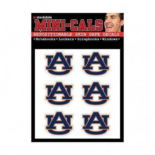 Auburn Tigers Tattoo Face Decals Peel And Stick Skin Safe - ToylandEU™