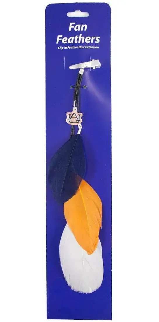 Auburn Tigers Team Color Feather Hair Clip CO - ToylandEU