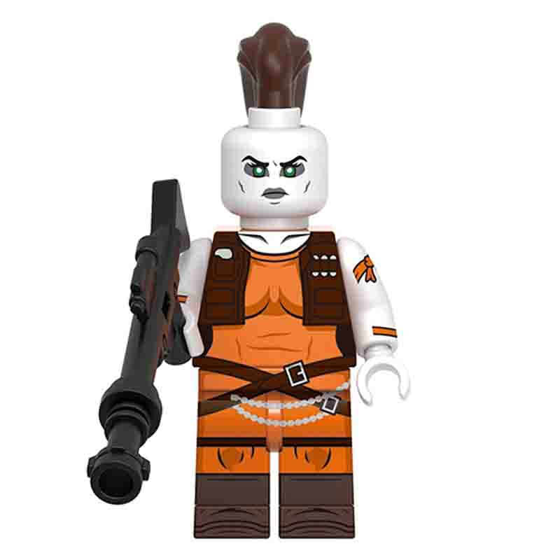 Aurra Sing Minifigure | Clone Wars Bounty Hunter | Toylandeu™