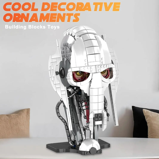 Authentic General Grievous Helmet Building Blocks Set for Adults - ToylandEU