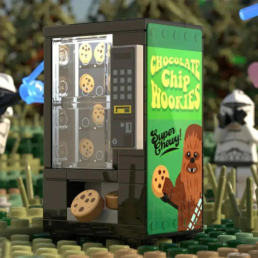 Authentic LEGO Parts Vending Machine Set With Blue Milk - ToylandEU™