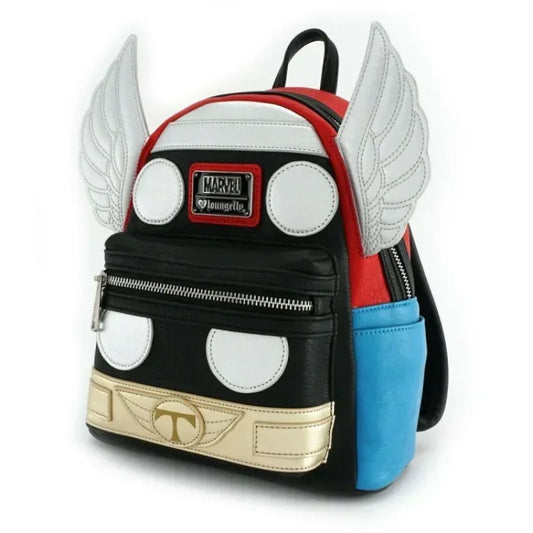 Authentic Marvel Thor PU Leather Backpack Double Strap For Cosplay And School - ToylandEU