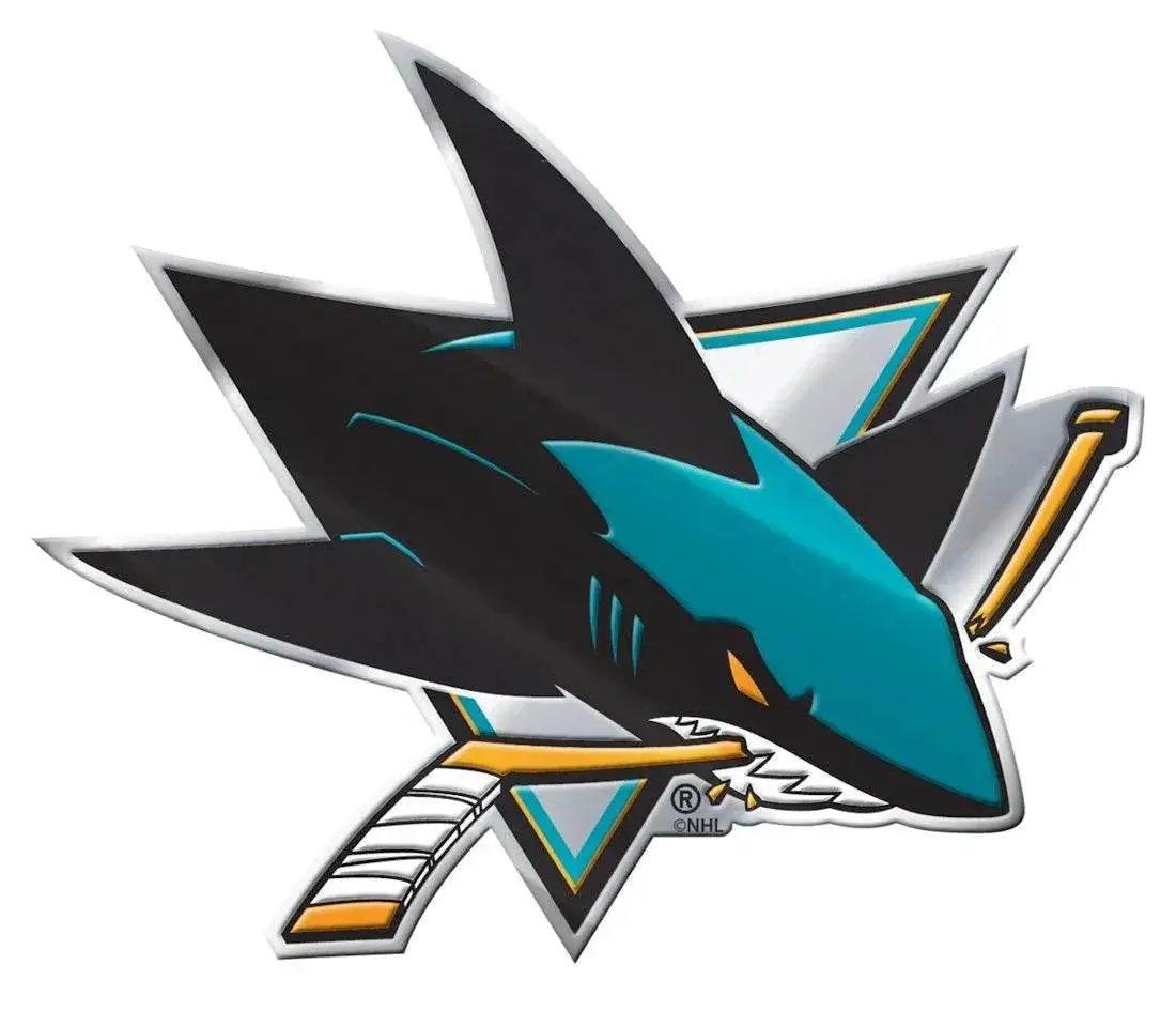 San Jose Sharks Auto Emblem - Color - ToylandEU™