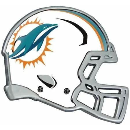 Miami Dolphins Auto Emblem Helmet Car Decor Accessory - ToylandEU™