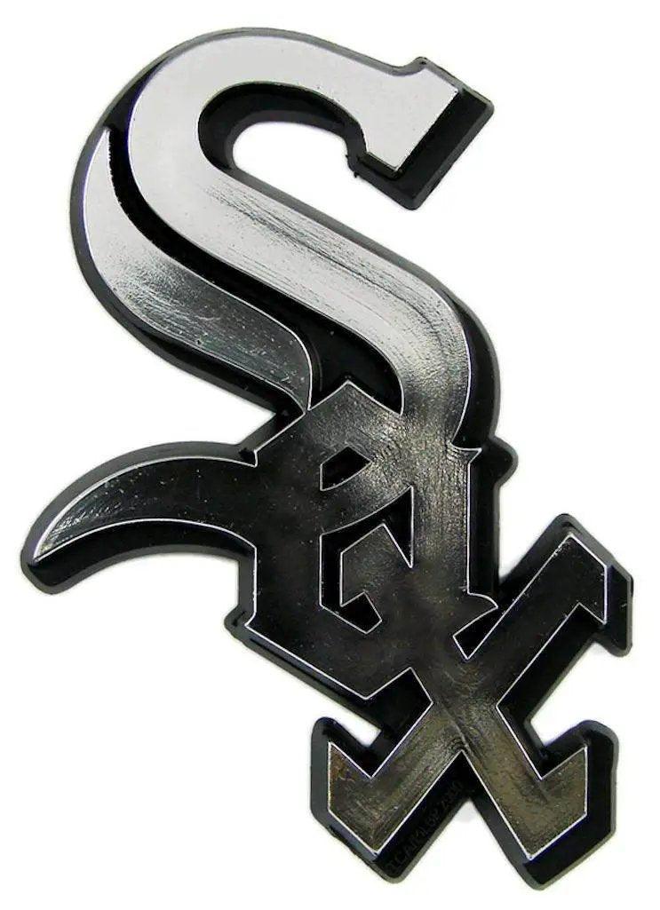 Chicago White Sox Auto Emblem - Silver - ToylandEU™