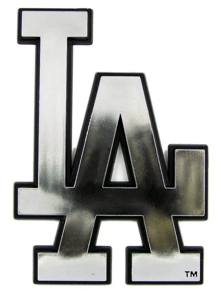 Los Angeles Dodgers Auto Emblem - Silver - ToylandEU™
