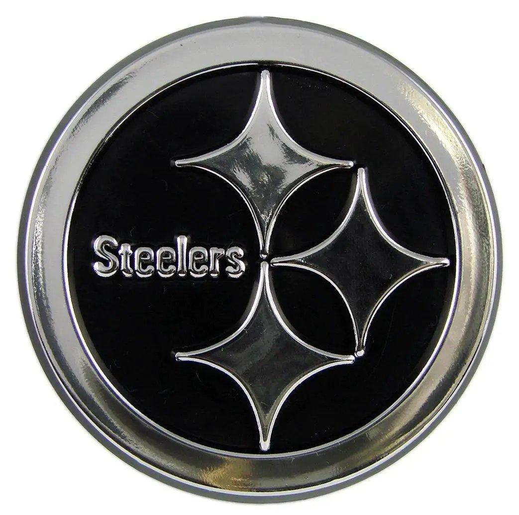 Pittsburgh Steelers Auto Emblem - Silver - ToylandEU™