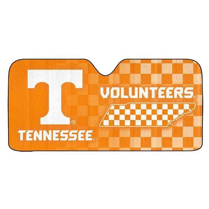 Tennessee Volunteers Auto Sun Shade Reflects UV Block 59x27 - ToylandEU™
