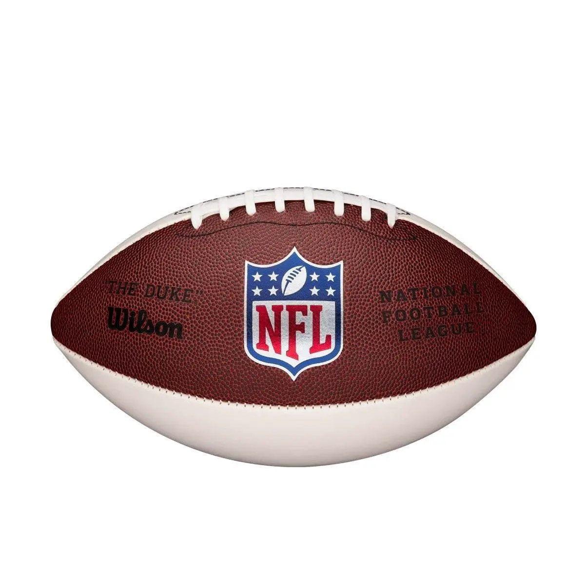 Wilson Duke NFL Football With Three White Signature Panels - ToylandEU™