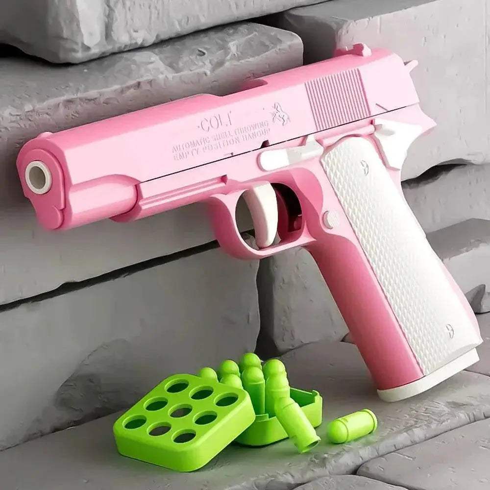 Automatic Colt 1911 Shell Ejection Gun Pistol Toy for Kids - ToylandEU™