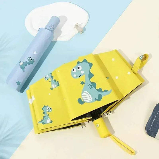 Automatic Dinosaur Umbrella For Kids Portable Folding - ToylandEU