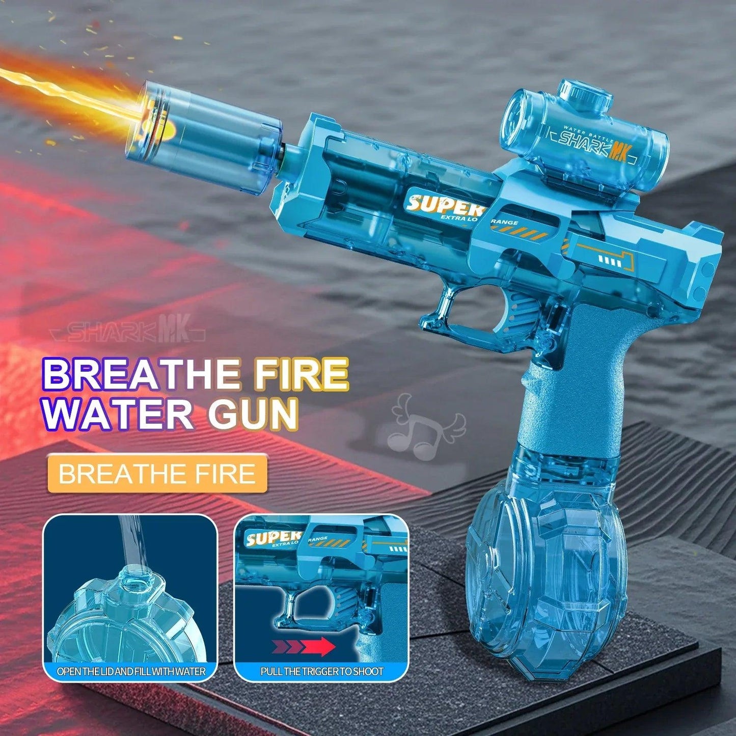 Automatic Electric Water Gun Pulse Action - ToylandEU™