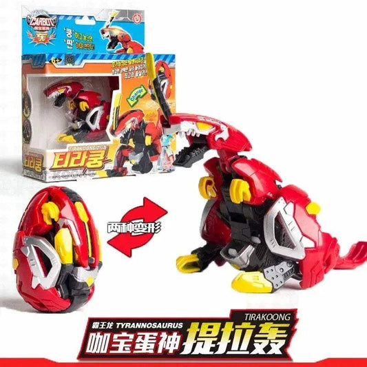 Automatic Transforming Dinosaur Egg Toys With Robot Tyrannosaurus - ToylandEU
