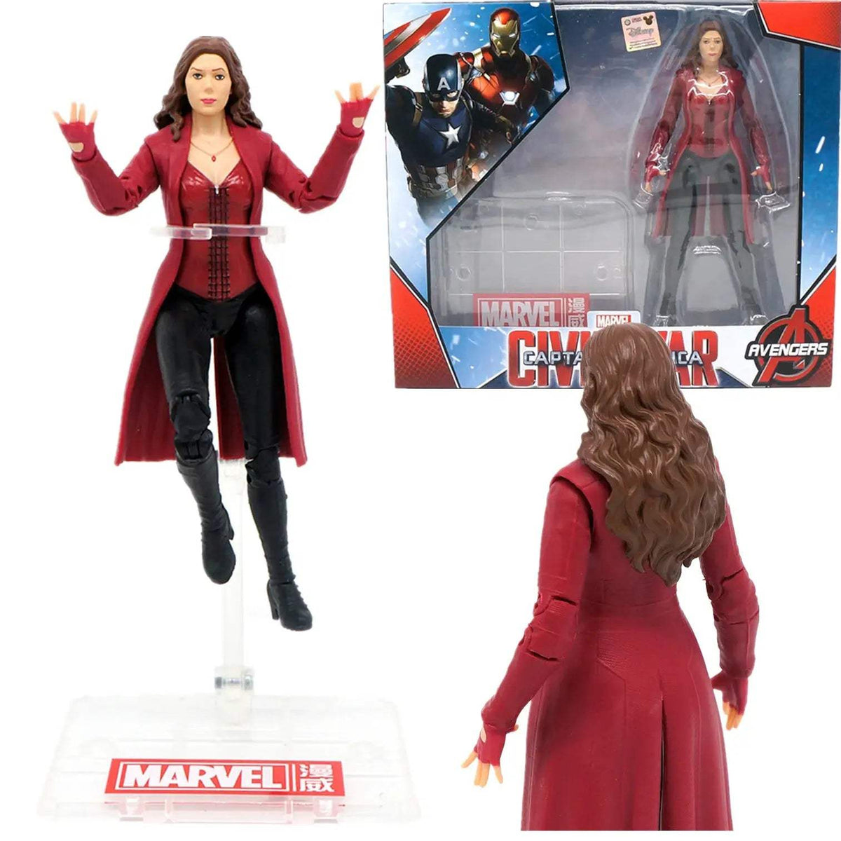 Avengers Action Figures Set With Display Stand Marvel - ToylandEU™