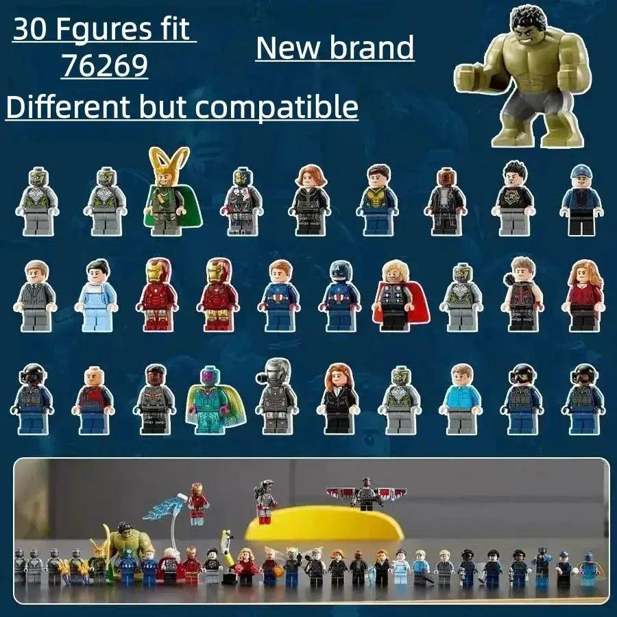 Avengers Tower Building Blocks With Lights And Figures - ToylandEU™