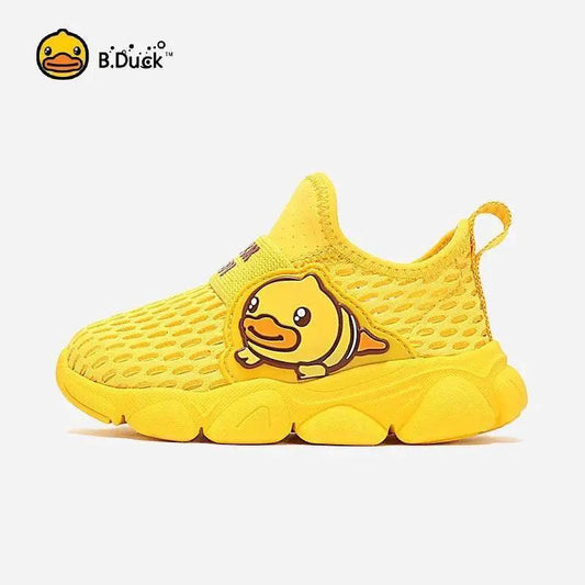 B.Duck Kids Lightweight Slip-On Sneakers for Boys and Girls - Animal Print Walking Shoes - ToylandEU™