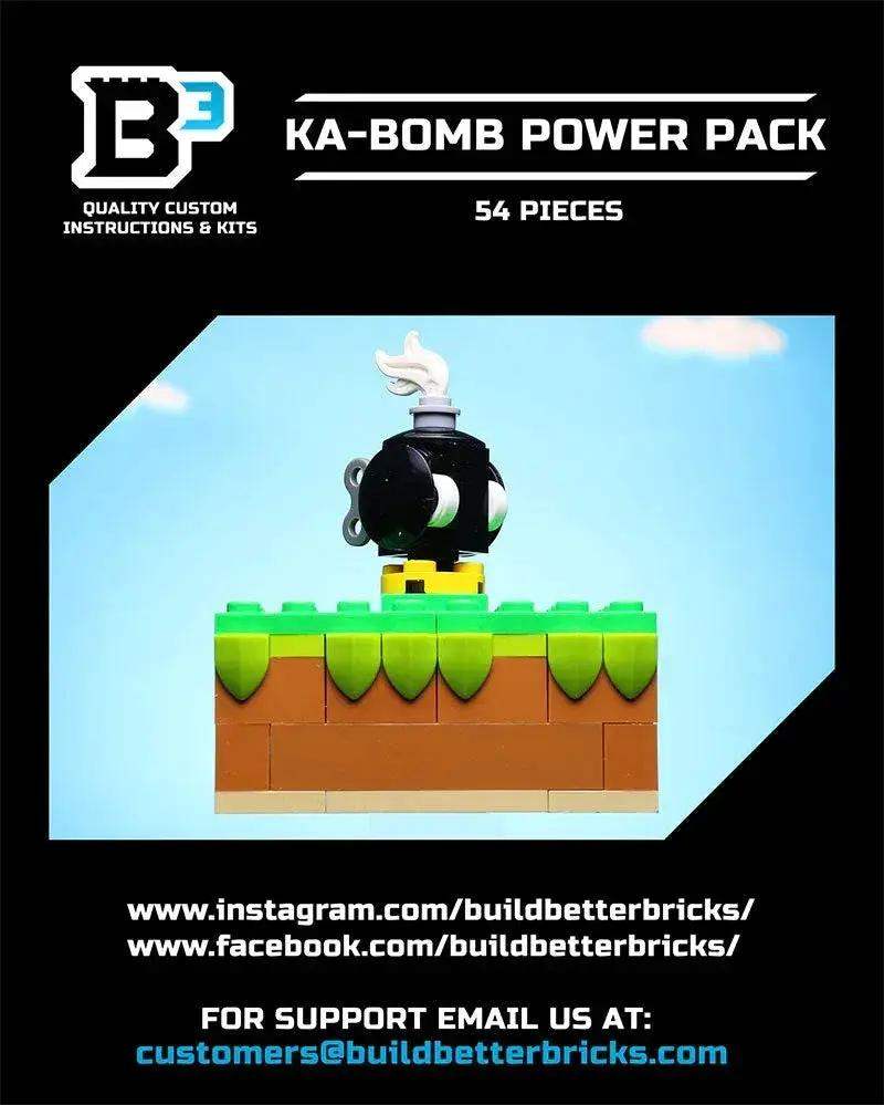 Ka Bomb Power Pack For LEGO Bricks With Buildable Lands - ToylandEU