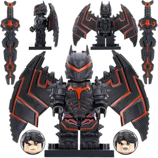 Batman Hellbat Minifigure Black Suit Affordable - ToylandEU™