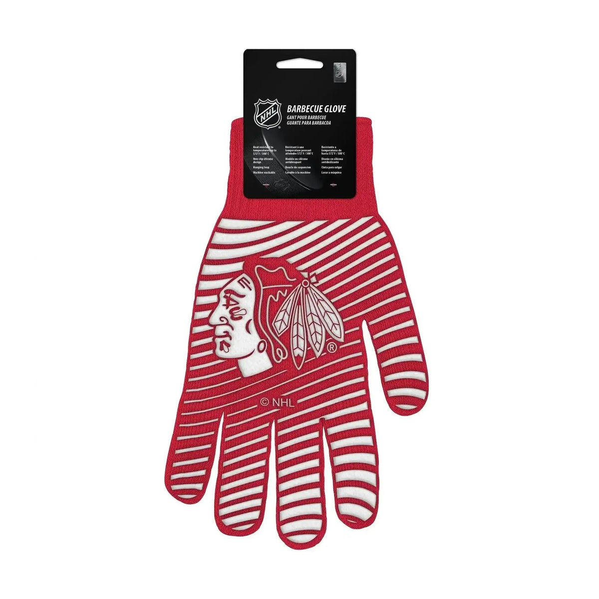 Chicago Blackhawks BBQ Style Glove Heat Resistant 572F - ToylandEU™