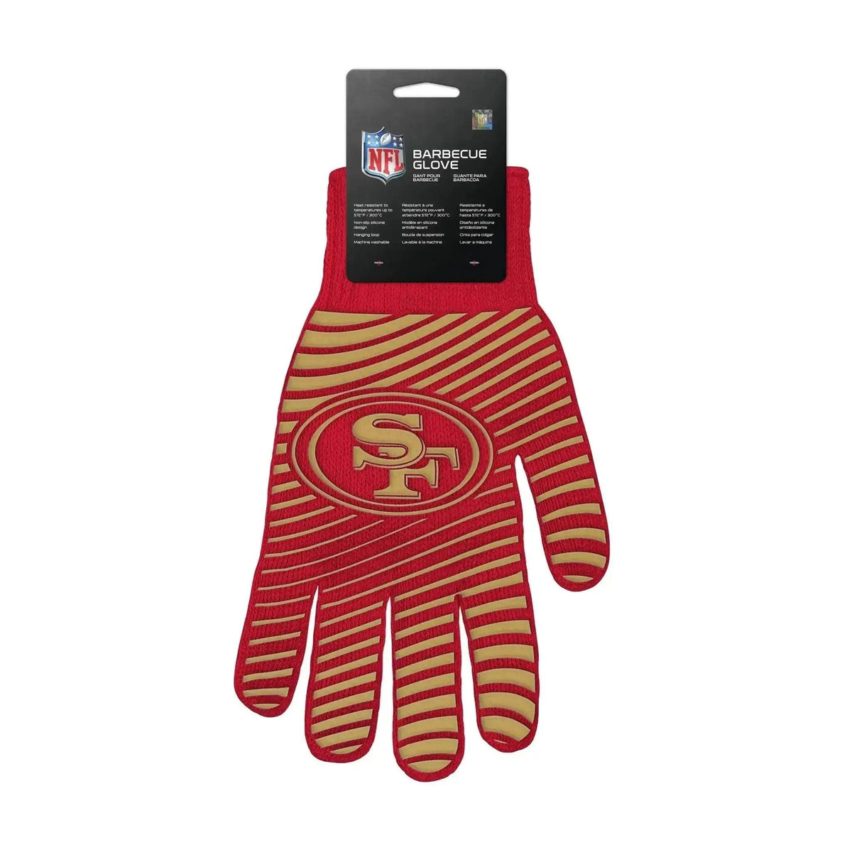 San Francisco 49ers BBQ Style Glove Heat Resistant One Size - ToylandEU™