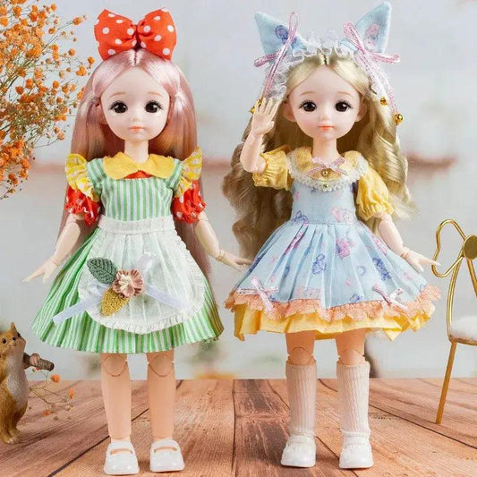 BJD Doll Anime Eyes Dress Up Outfit Lolita Style - ToylandEU™