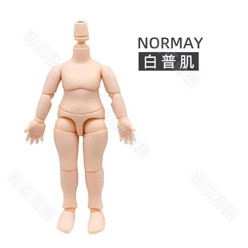 BJD Doll Body | 11cm | 1-12 Scale | Spherical Joint Obitsu11 GSC Head Compatible