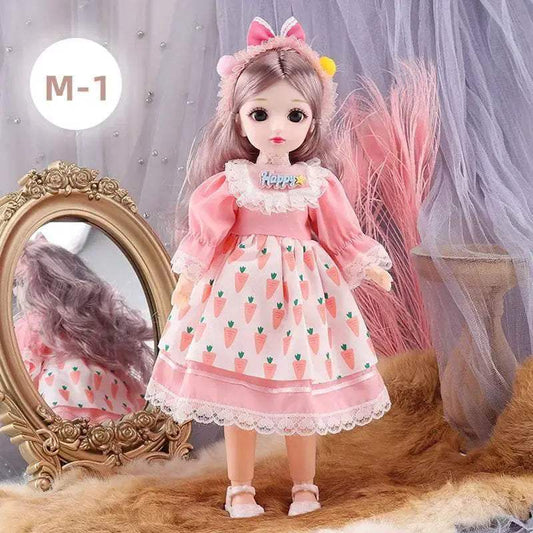 BJD Dolls For Girls 30 CM Anime Hinged Doll with Clothes - ToylandEU™