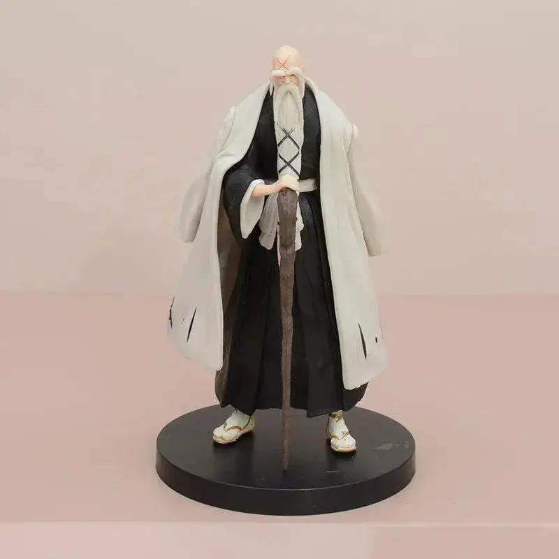 BLEACH Kuchiki Rukia Byakuya Yamamoto Genryuusai Shigekuni PVC Action Figure, Anime Figurines Standing Position Statues 16 CM - ToylandEU