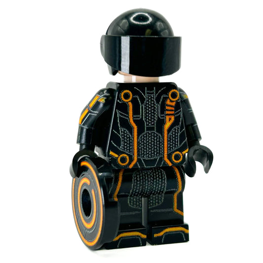 Custom Printed LEGO Figure With Light Disc Tile, ABS Plastic, Authentic LEGO Parts - ToylandEU