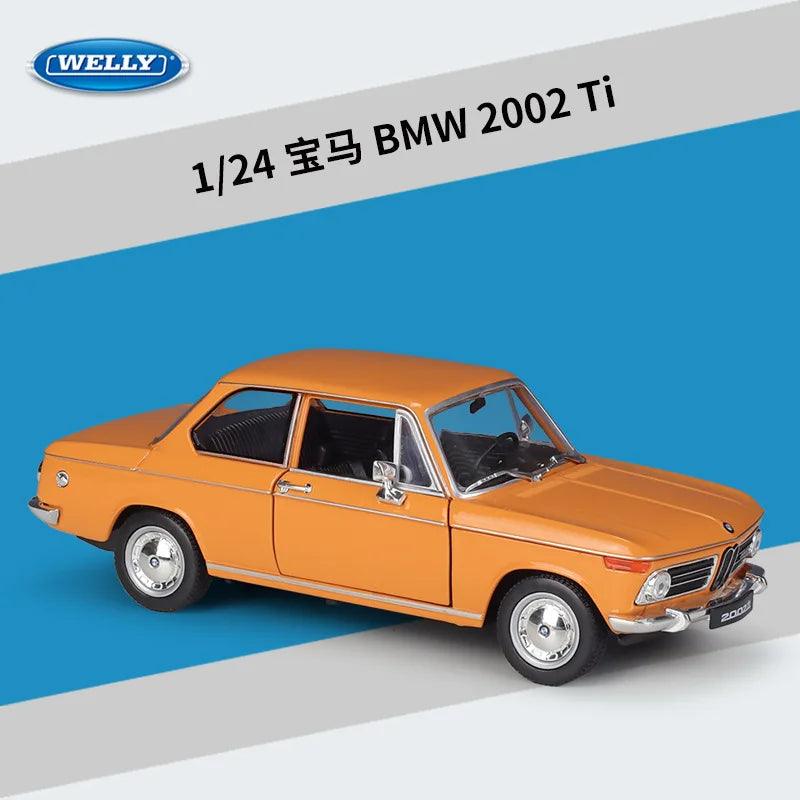 BMW 2002 Ti Diecast | 1:24 Scale Alloy | Toylandeu™
