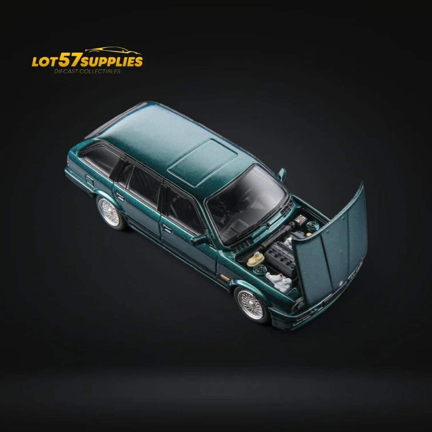 BMW E30 Touring Wagon Diecast 1:64 Openable Hood Limited Edition - ToylandEU