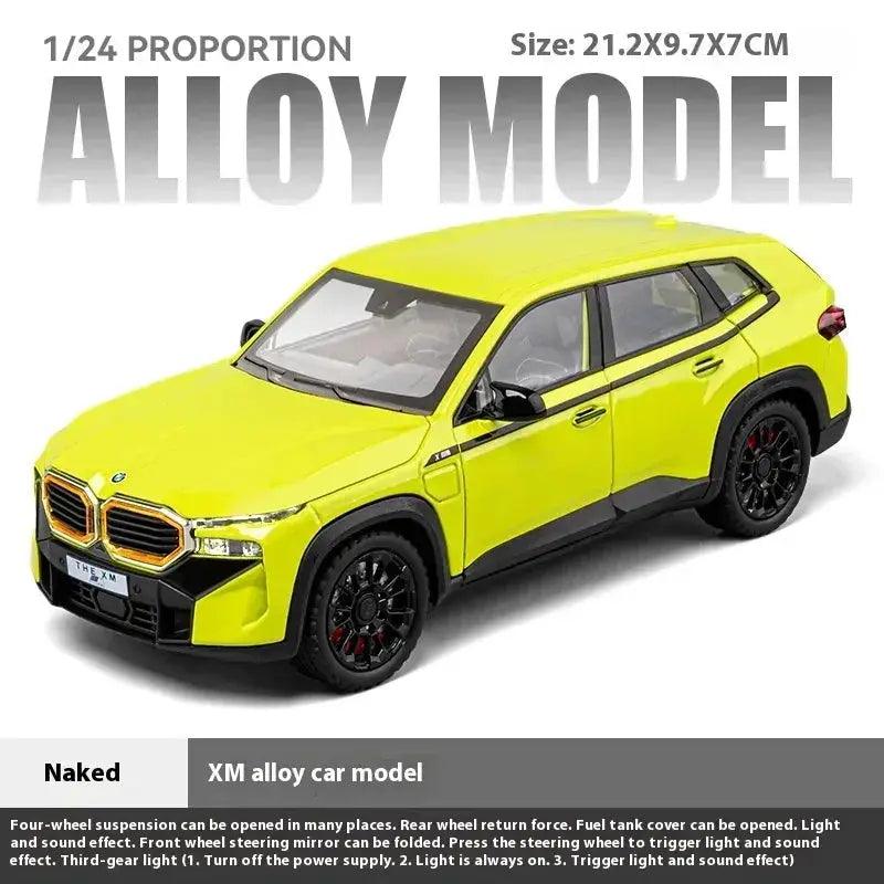 BMW XM 1 To 24 Diecast Alloy Car With Sound And Light - ToylandEU™