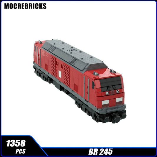 BR294 V90 Locomotive Building Blocks - Creative City Train Model - ToylandEU