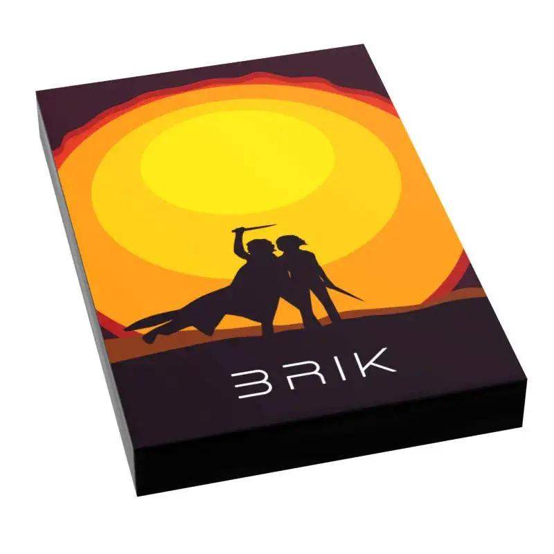BRIK Movie Cover Tile (2x3 Tile) - ToylandEU