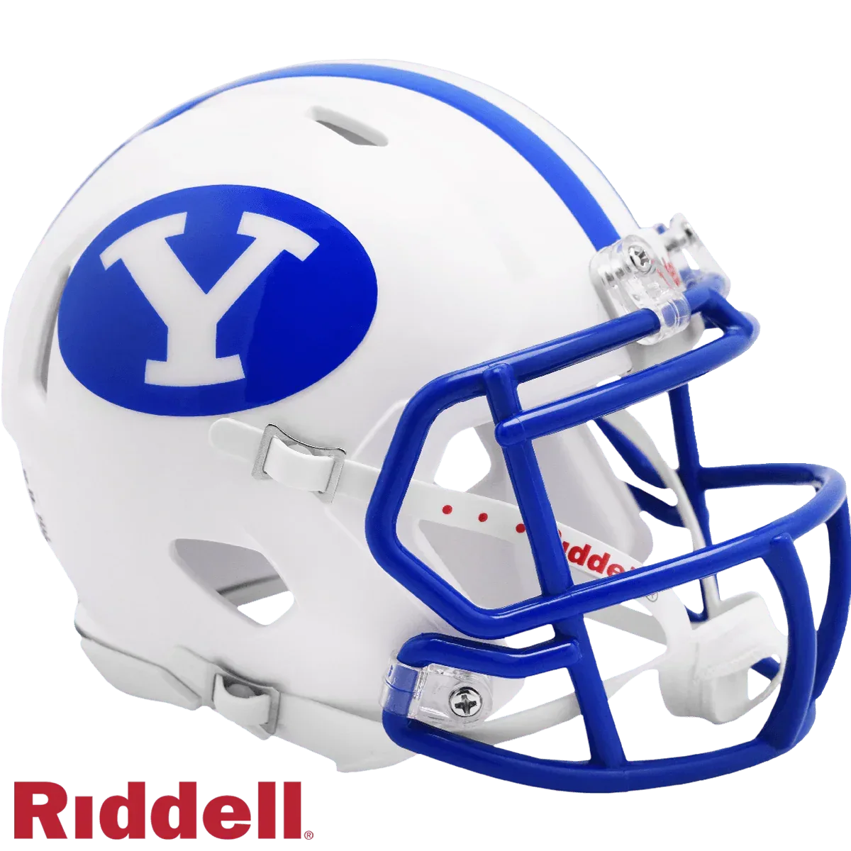 BYU Cougars Helmet Riddell Replica Mini Speed Style White - ToylandEU™