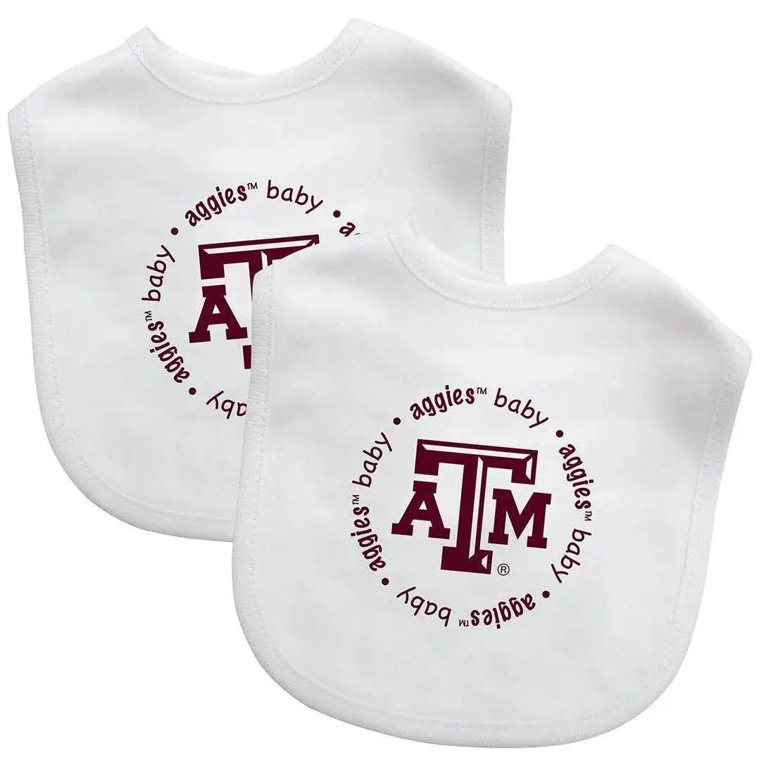 Texas AM Aggies Baby Bibs 2 Pack Officially Licensed - ToylandEU™
