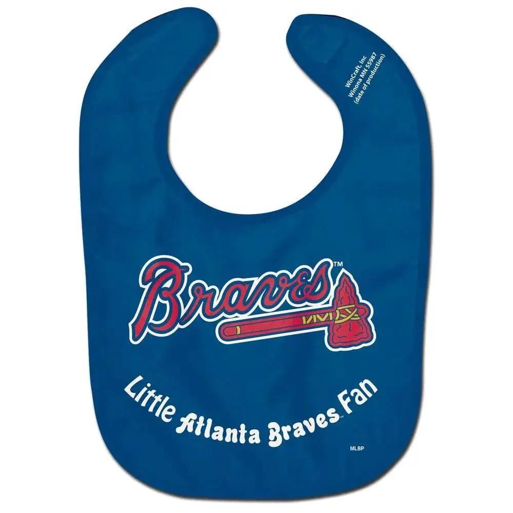 Atlanta Braves Baby Bib All Pro Little Fan Official Gear - ToylandEU™