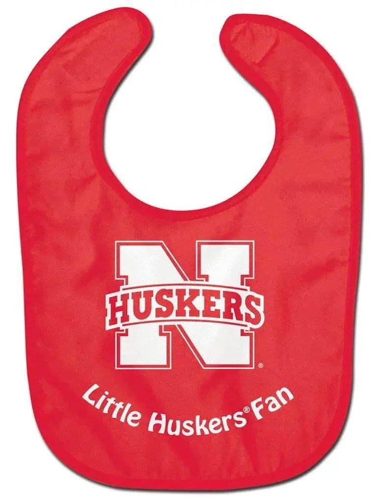 Nebraska Cornhuskers Baby Bib - All Pro Little Fan - ToylandEU™