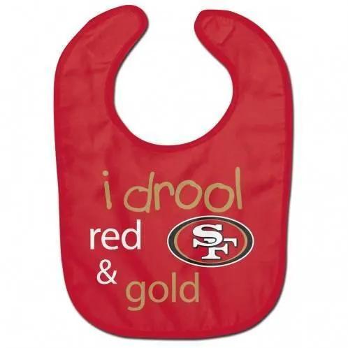 San Francisco 49ers Baby Bib All Pro Style Drool Design - ToylandEU™