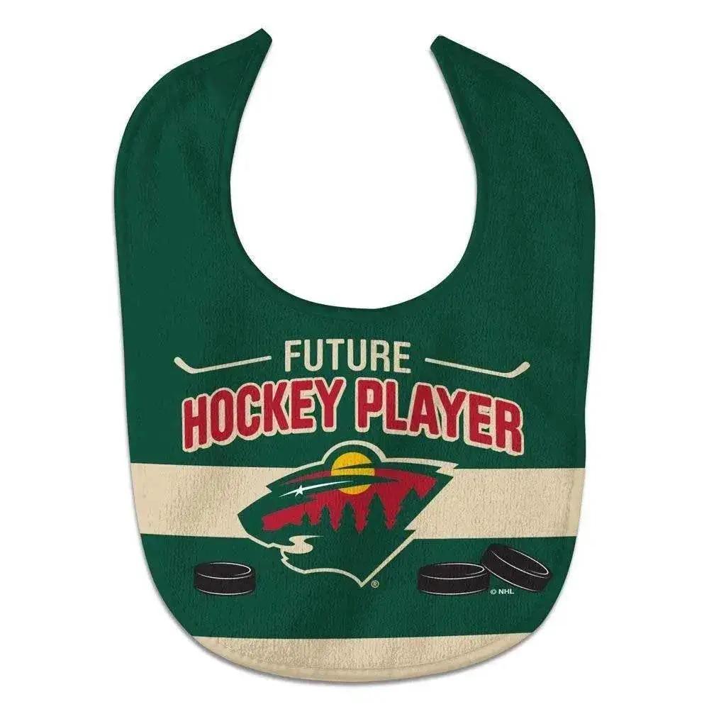 Minnesota Wild Baby Bib All Pro Style Future Hockey Player - ToylandEU™