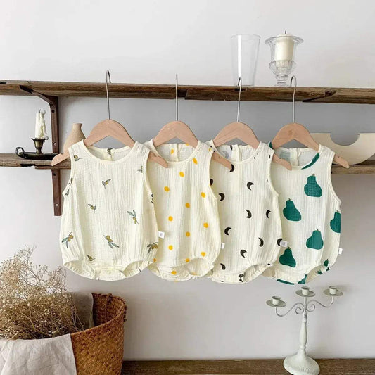 Baby Bodysuits Soft Cotton Unisex Newborns - ToylandEU™